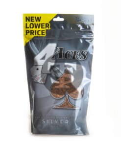 4 Aces Silver Pipe Tobacco 6 oz. Bag