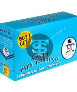 4 Aces Turkish Pipe Tobacco B1G1 – 6 Pouches of 1.2 oz