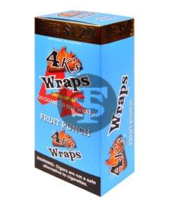 4 Kings 30 pack of Fruit Punch Wraps