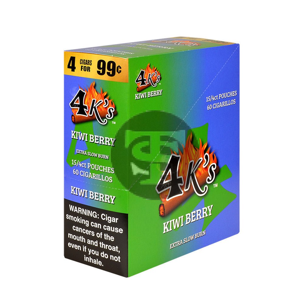 4 Kings Cigarillos 15 Packs of 4 Kiwi Berry 1 4 kings cigarillos 15 packs of kiwi berry 926