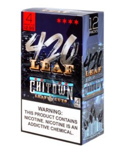 420 Leaf Wraps $2.99 Pre-Priced, 12 packs of 4 ChiTown