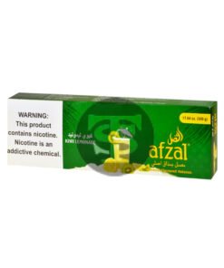 Afzal Hookah Shisha Kiwi Lemonade 10 Packs of 50g