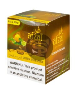 Afzal Lemon with Mint Hookah Tobacco – 250g