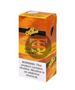 Al Capone Tobacco Leaf Wrap Pack of 18ct Cognac
