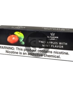 Al Fakher Double Apple With Mint Hookah Tobacco 10 Packs of 50g