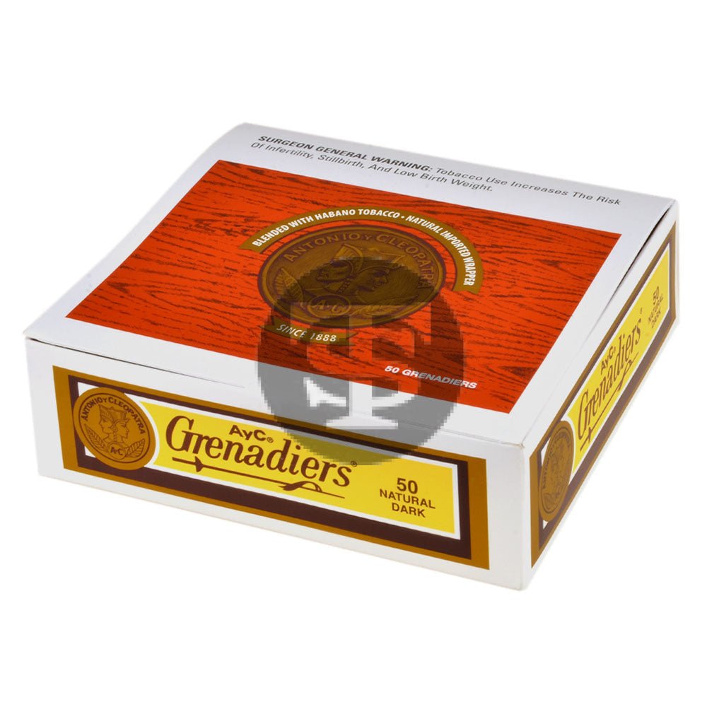 AyC Grenadiers Coronas Dark Cigars 50 count box 1 ayc grenadiers coronas dark cigars 50 count box 430
