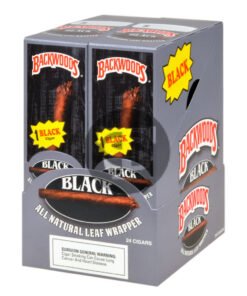 Backwoods Black Single Cigars – Pack of 24