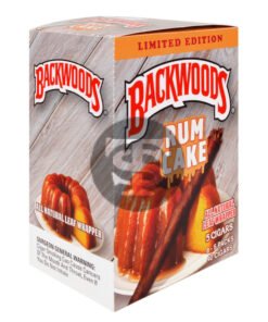Backwoods Rum Cake Cigars – 8 Packs of 5