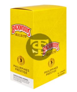 Backwoods Select Philippines Prestige Cigars – 10 Packs of 3