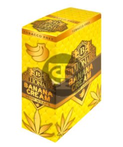 Billionaire Hemp Wraps 25 packs of 2, Banana Cream
