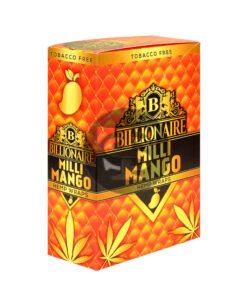 Billionaire Hemp Wraps 25 packs of 2, Milli Mango