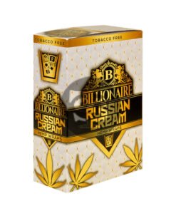 Billionaire Hemp Wraps 25 packs of 2, Russian Cream