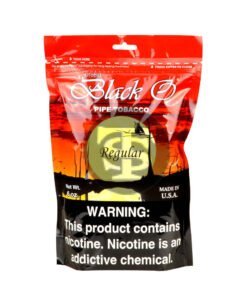 Black O Regular Pipe Tobacco 6 oz. Bag