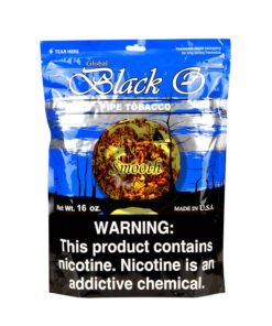 Black O Smooth Pipe Tobacco 16 oz. Bag