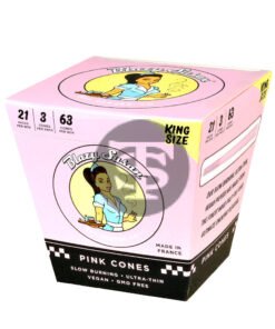 Blazy Susan Pink Cones King Size 21 Packs of 3