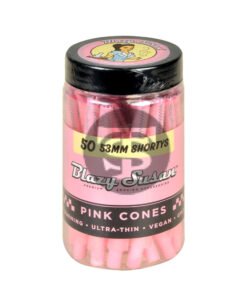 Blazy Susan Pink Cones Shortys 53mm Jar of 50