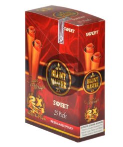 Blunt Master 2X Sweet Wraps 25 Pouches of 2