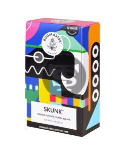 Bud Master Herbal Wraps, Skunk 12x2pk