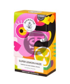 Bud Master Herbal Wraps, Super Lemon Haze 12x2pk