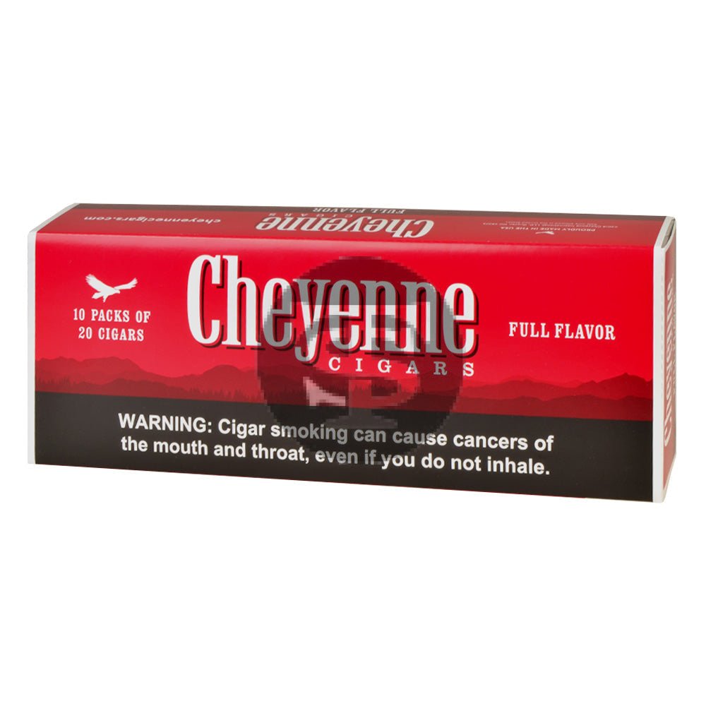 Cheyenne Full Flavor Filtered Cigars 10 Packs of 20 1 cheyenne full flavor filtered cigars 10 packs of 20 624
