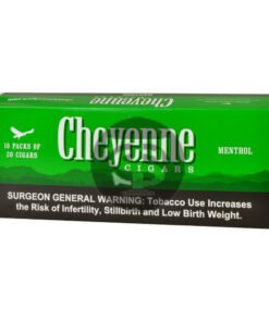 Cheyenne Menthol Filtered Cigars 10 Packs of 20
