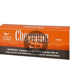 Cheyenne Peach Filtered Cigars 10 Packs of 20