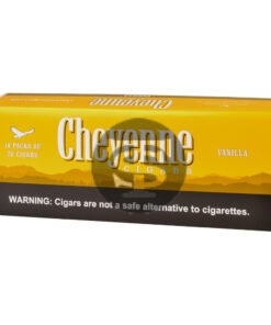 Cheyenne Vanilla Filtered Cigars 10 Packs of 20