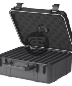 Cigar Caddy 40 Black Travel Humidor Holds 40 Cigars