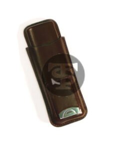 Cigar Case With Cutter Brown
