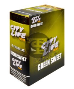 City Life Cigarillos 5 for $1.29 Green Sweet 15 Packs of 5