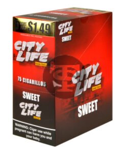 City Life Cigarillos 5 for $1.49 Sweet 15 Packs of 5