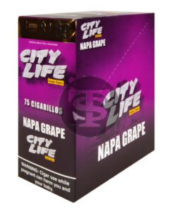 City Life Cigarillos 5 for $1.59 Napa Grape 15 Packs of 5