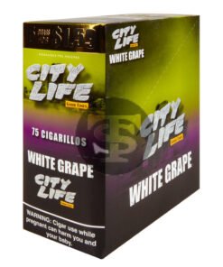 City Life Cigarillos 5 for $1.59 White Grape 15 Packs of 5