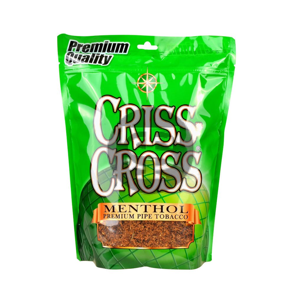 Criss Cross Pipe Tobacco Mint Blend 16 oz. Bag 1 criss cross pipe tobacco mint blend 16 oz bag 570 1