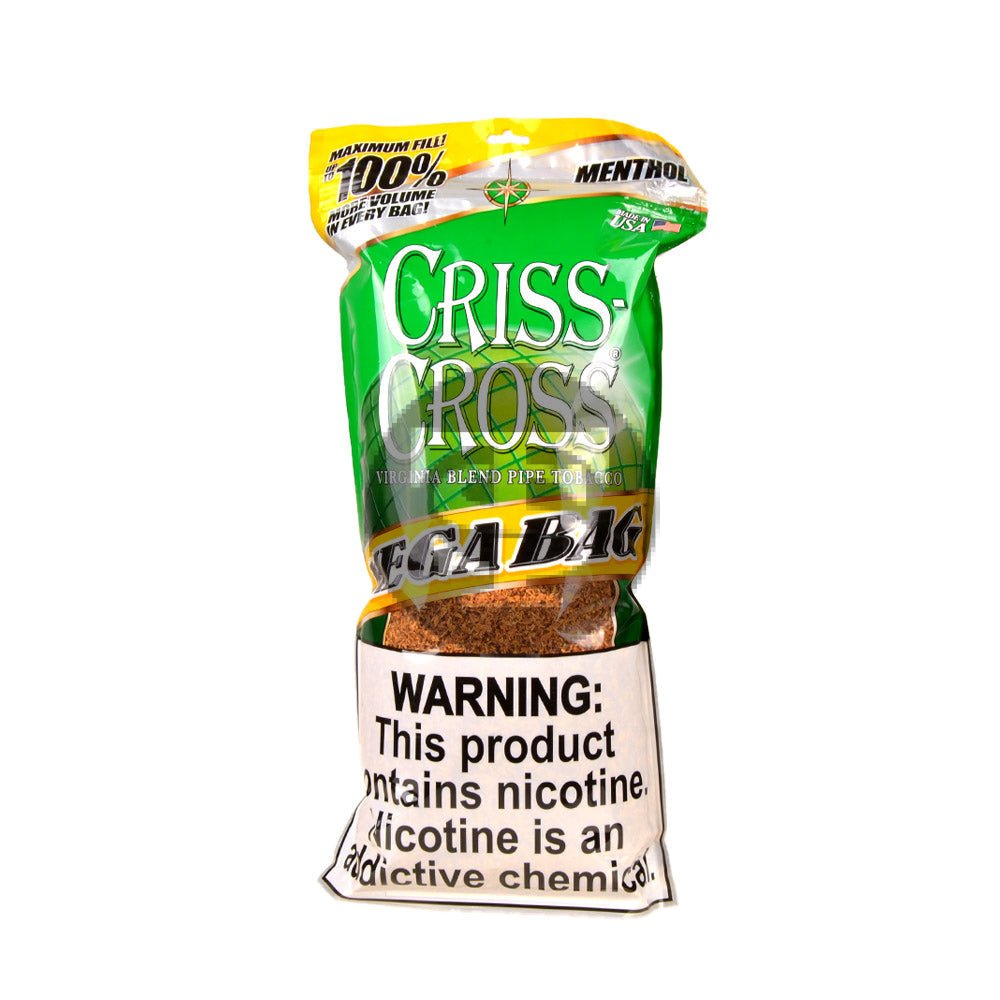 Criss Cross Virginia Blend Menthol Pipe Tobacco 16 oz. Bag 1 criss cross virginia blend menthol pipe tobacco 16 oz bag 511