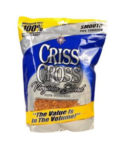 Criss Cross Virginia Blend Smooth Pipe Tobacco 8 oz. Bag