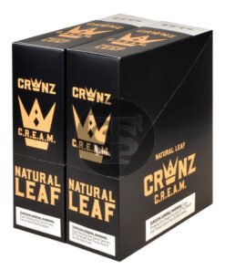 Crwnz Natural Leaf Cream Cigarillos, Pre-Priced $1.29