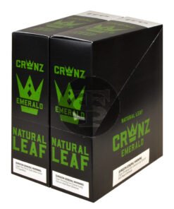 Crwnz Natural Leaf Emerald Cigarillos, Pre-Priced $1.29