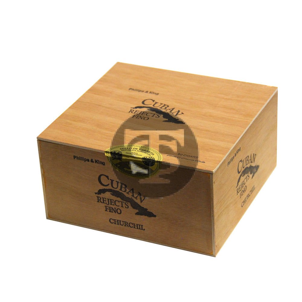 Cuban Rejects Churchill Connecticut Cigars Box of 50 1 cuban rejects churchill connecticut cigars box of 50 924