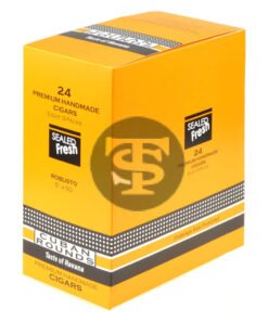 Cuban Rounds Sealed Fresh Robusto Natural Cigars 8 Packs of 3