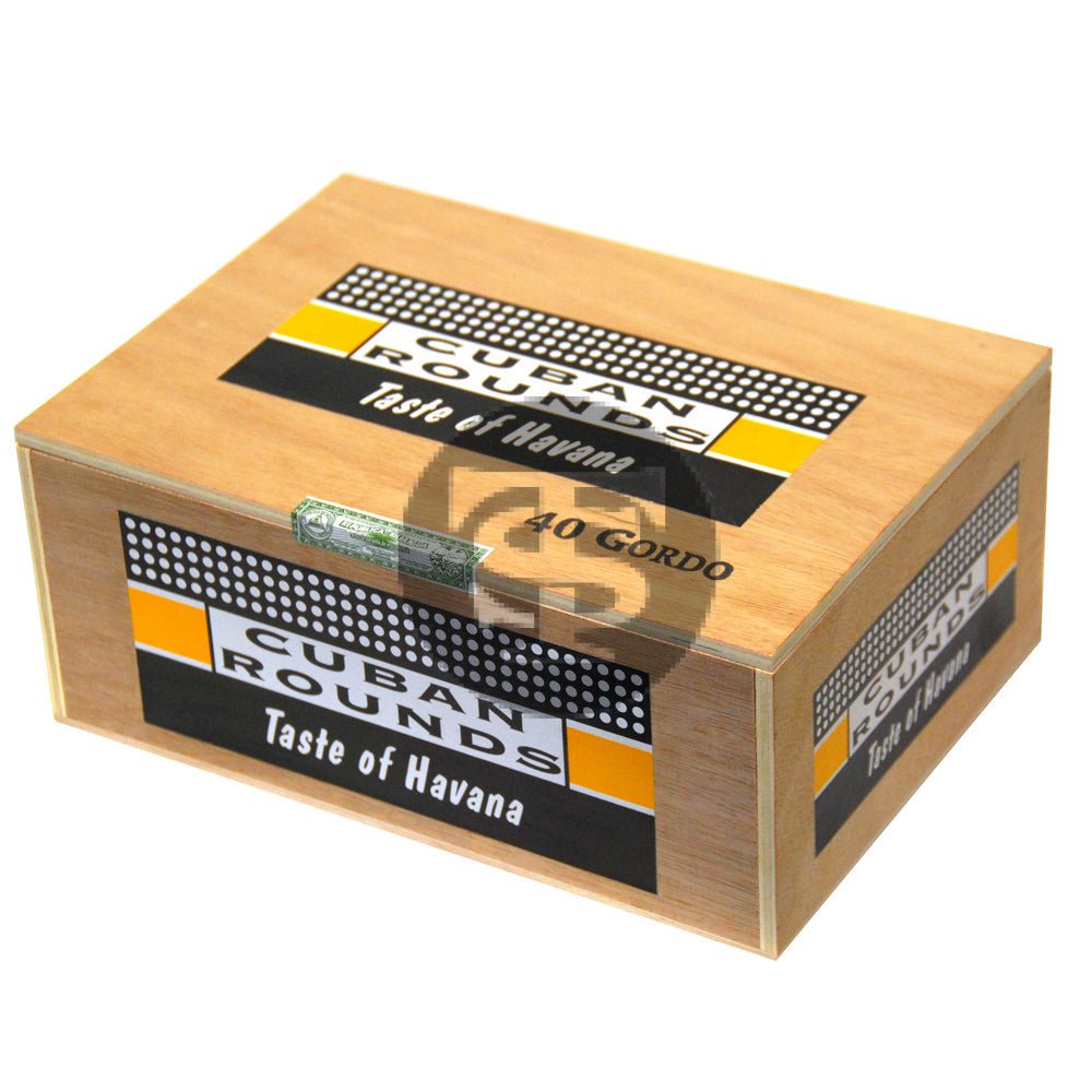 Cuban Rounds Toro Gordo Natural Cigars Box of 40 1 cuban rounds toro gordo natural cigars box of 40 925