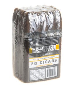 Cuban Rounds Torpedo Maduro Cigars Pack of 20