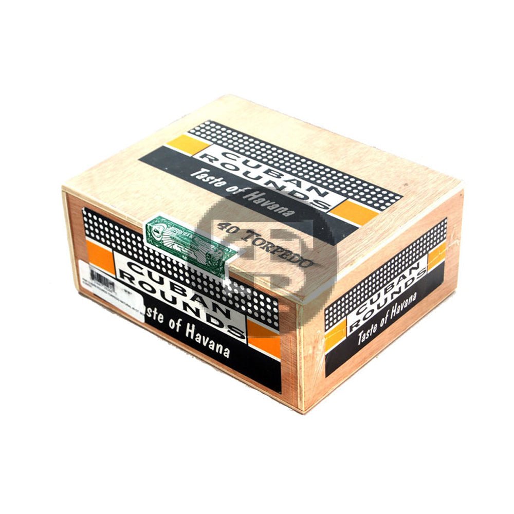 Cuban Rounds Torpedo Natural Cigars Box of 40 1 cuban rounds torpedo natural cigars box of 40 281