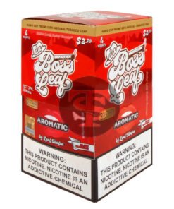Da Boss $2.79 pre-price Aromatic Leaf Wraps 20 packs of 4