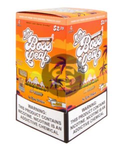 Da Boss $2.79 pre-price Jamaican Dream Leaf Wraps 20 packs of 4