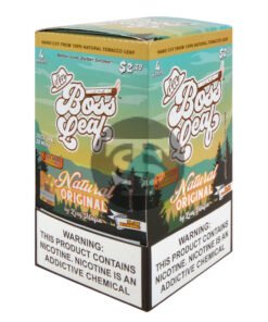 Da Boss $2.79 pre-price Natural Leaf Wraps 20 packs of 4