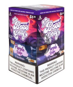 Da Boss $2.79 pre-price Purple Reign Leaf Wraps 20 packs of 4