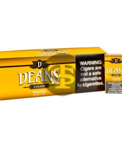 Deans Vanilla Filtered Cigars 10 Packs of 20