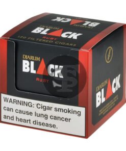 Djarum Black Cherry (Ruby) Filtered Cigars 10 Packs of 12