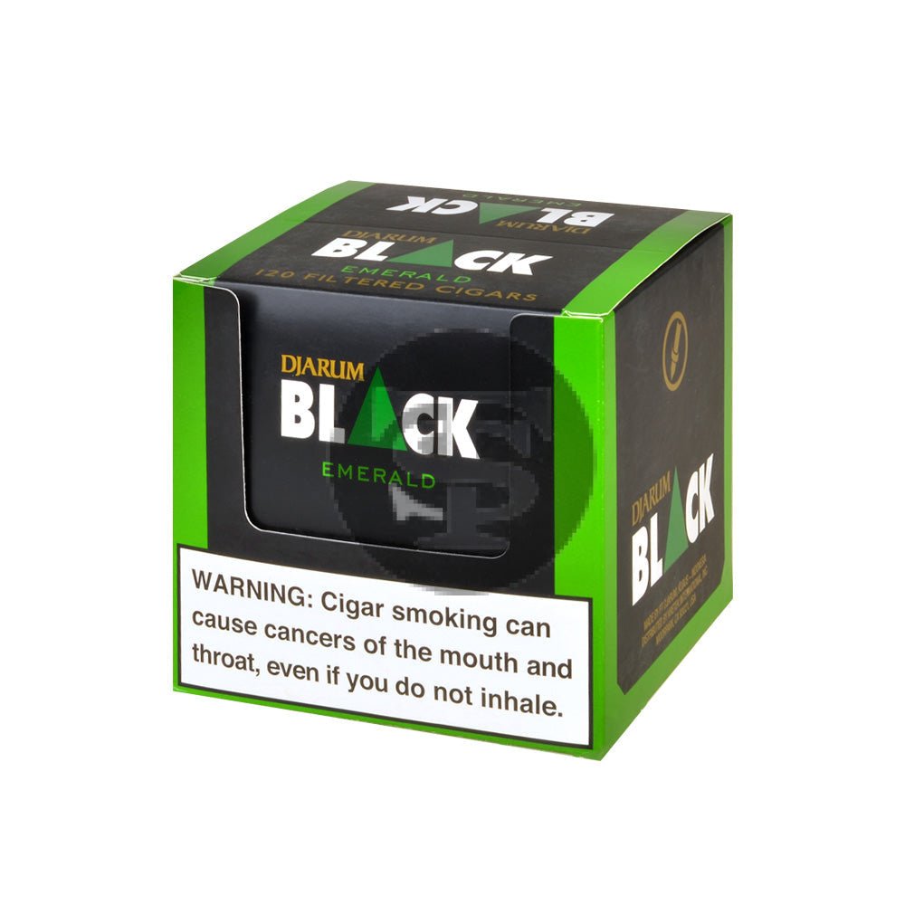 Djarum Black Menthol Emerald Filtered Cigars – 10 Packs of 12 1 Djarum Black Menthol Emerald Filtered Cigars – 10 Packs of 12